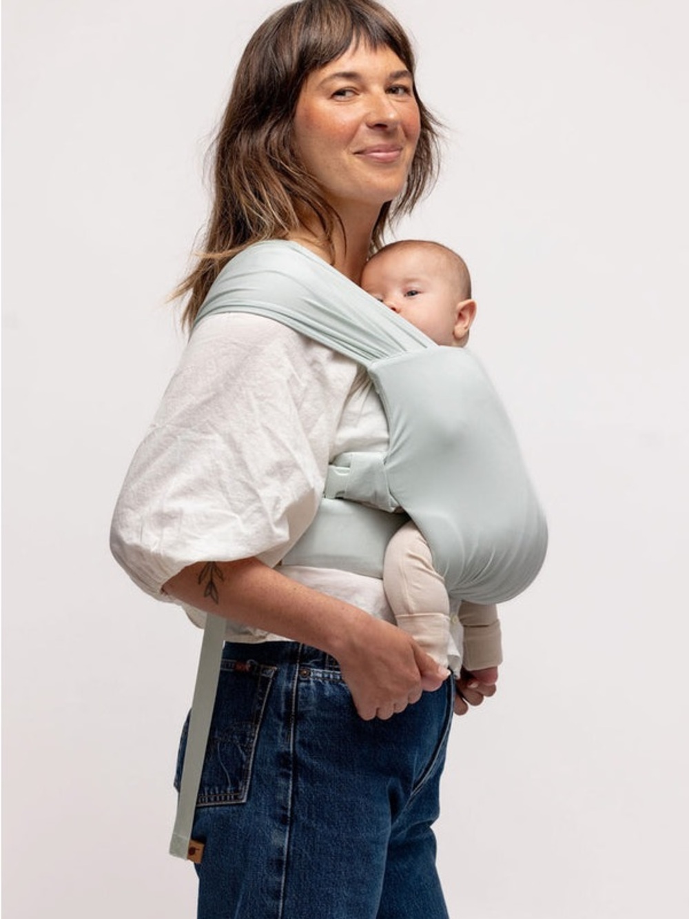 Wildbird Damson Aerial Newborn Buckle